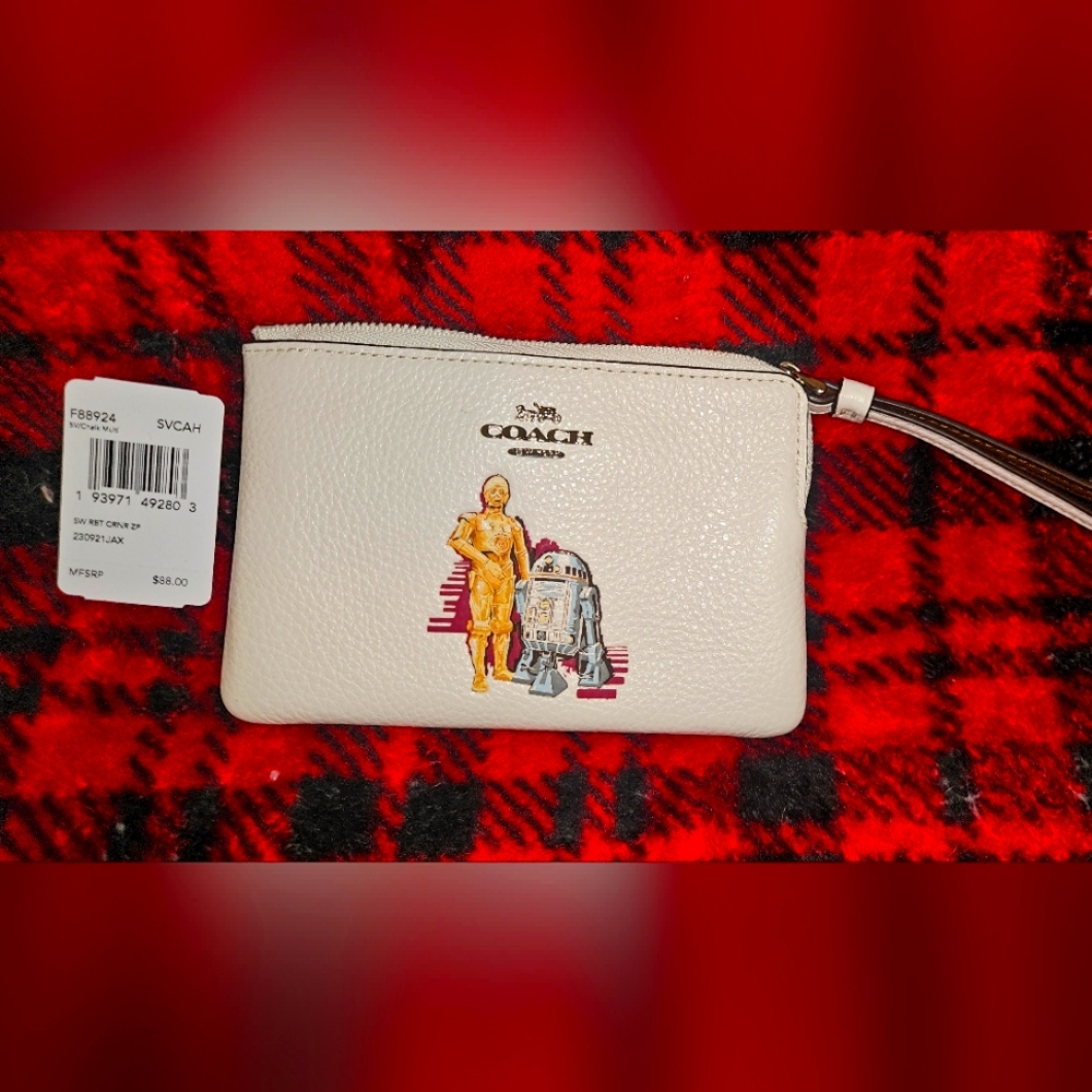 Coach Star Wars Wristlet Limited Edition New